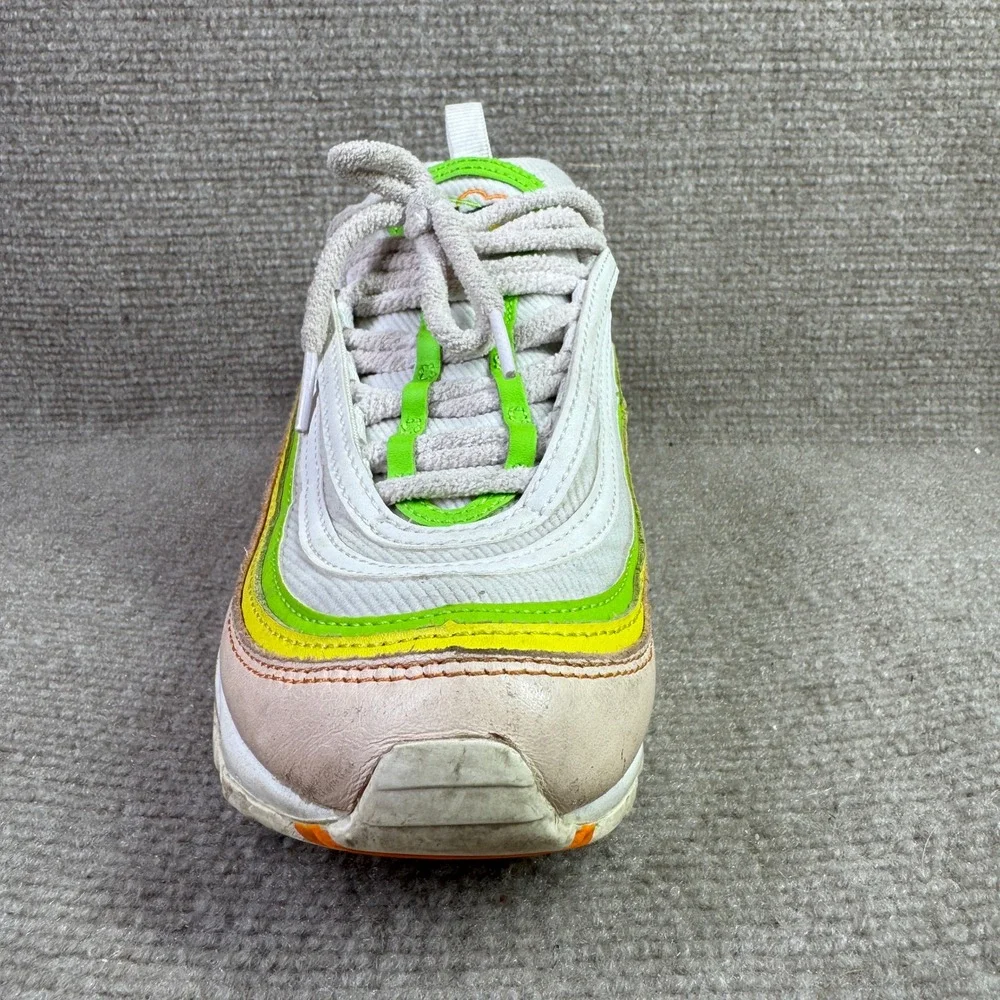 Nike Air Max 97 Womens 7.5‎ White Green Pink FD0870-100 Sneakers